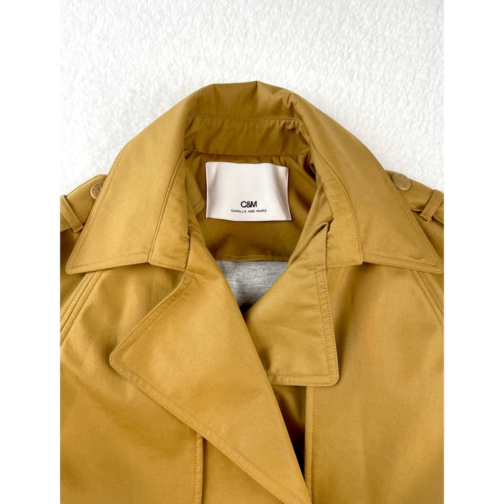 CAMILLA & MARC • Mustard Clarence Belted Jacket, 2 - Picture 12 of 16